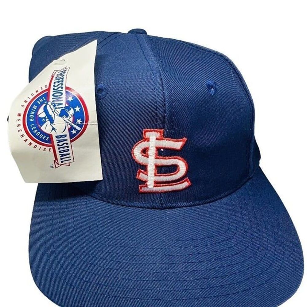 Vintage American Promotion Mens St. Louis Cardinals Blue Baseball Hat One Size